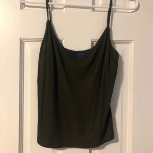 🌿 Aeropostale Dark Green Ribbed Tank Top
